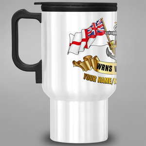 WRNS Veteran - Personalised Travel Mug