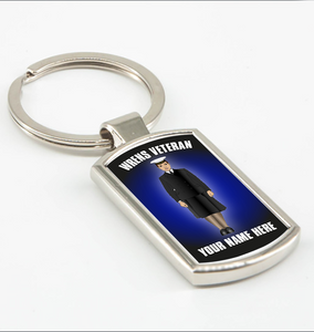 Wrens Veteran 1 Personalised Key Ring