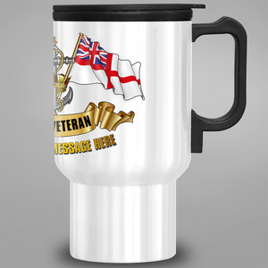 WRNS Veteran - Personalised Travel Mug